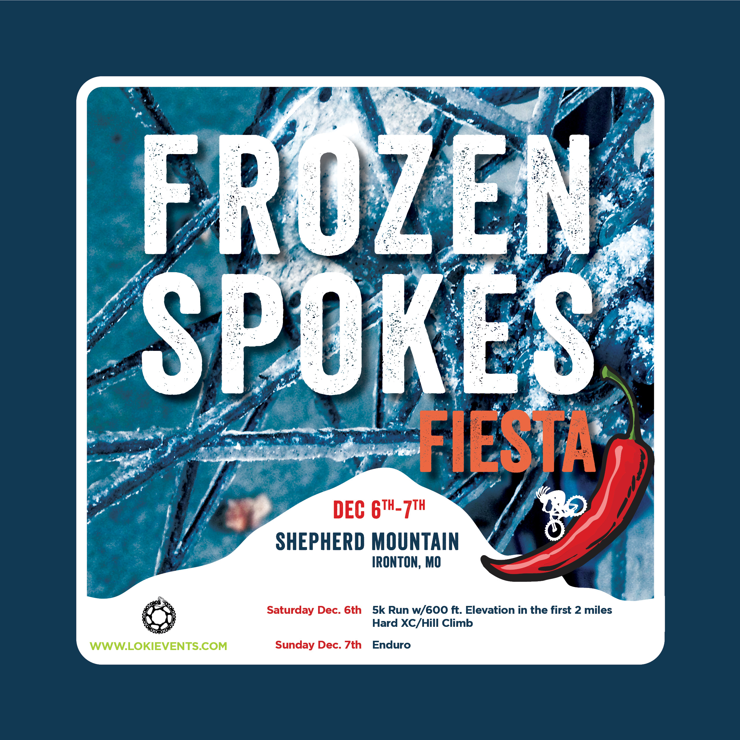 Frozen Spokes Fiesta